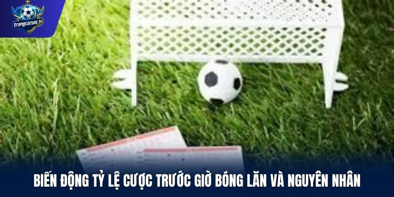 Biến động tỷ lệ cược trước giờ bóng lăn và nguyên nhân