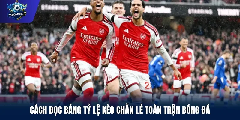 Cách đọc bảng tỷ lệ kèo chẵn lẻ toàn trận bóng đá