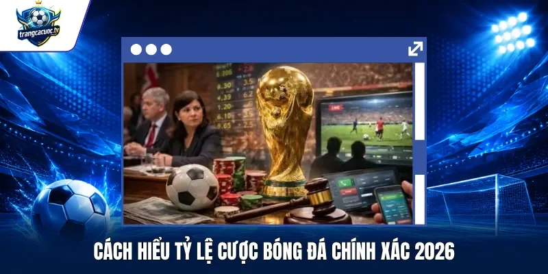 Cách Hiểu Tỷ Lệ Cược Bóng Đá Chính Xác 2026