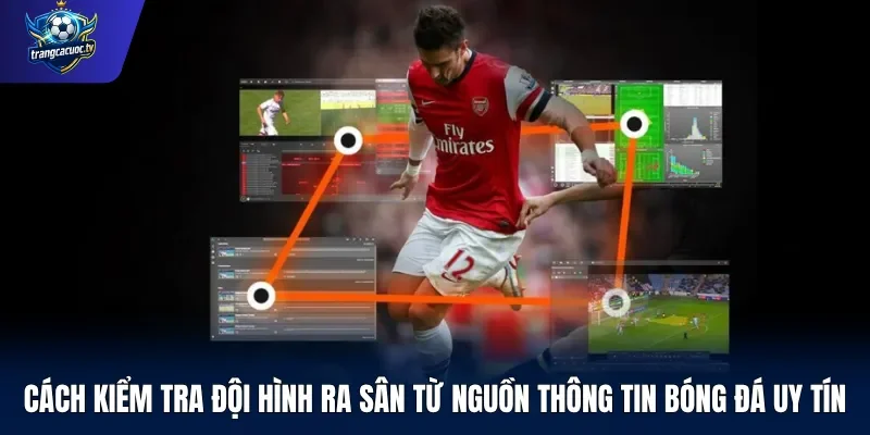 Cách kiểm tra đội hình ra sân từ nguồn thông tin bóng đá uy tín