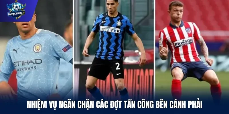 Nhiệm vụ ngăn chặn các đợt tấn công bên cánh phải