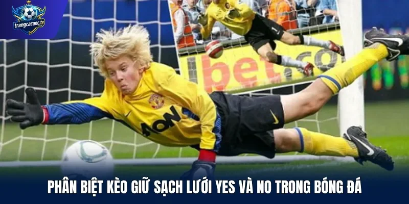 Phân biệt kèo giữ sạch lưới Yes và No trong bóng đá
